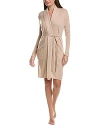 Sofiacashmere - Sofiacashmere Classic Jersey Wool & Cashmere-Blend Robe - Lyst
