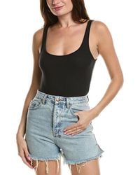 ATM - Ribbed Bodysuit - Lyst