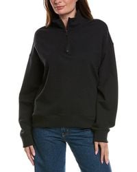 Splendid - Goldie Mock Neck 1/4-Zip Sweater - Lyst
