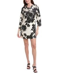FLORA BEA NYC - Estelle Silk Mini Dress - Lyst