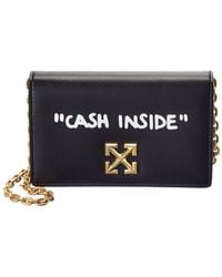 Off-White c/o Virgil Abloh - Off-whitetm Jitney 0.5 Leather Shoulder Bag - Lyst
