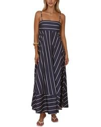 LOEY - Printed Maxi Dress - Lyst