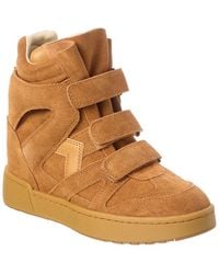 Isabel Marant - Im3 Suede Wedge Sneaker - Lyst