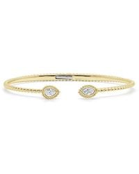 Sabrina Designs - 14K 0.48 Ct. Tw. Diamond Open Bangle Bracelet - Lyst