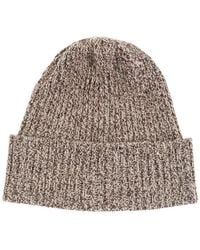 Portolano - Merino Wool Ribbed Beanie - Lyst