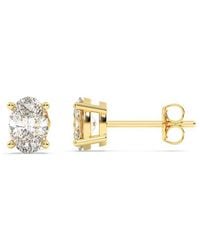 Lab Grown Diamonds - 14K 2.00 Ct. Tw. Lab-Grown Diamond Earrings - Lyst