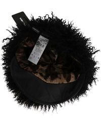 Dolce & Gabbana - Leather Hat - Lyst