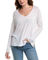 Project Social T - Mae Textured V-Neck Top - Lyst