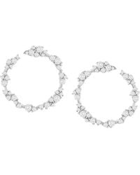 Suzy Levian CZ Jewelry - Suzy Levian Cz Statement Earrings - Lyst