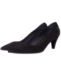 CHANEL - Suede Kitten Heel (Authentic Pre-Loved) - Lyst