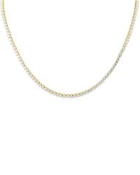 Lab Grown Diamonds - 14K 11.00 Ct. Tw. Lab Grown Diamond Necklace - Lyst