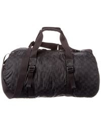 Louis Vuitton Damier Graphite Canvas Adventure Practical Duffel Bag - Black