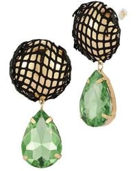 Sphera Milano - Plated Cz Earrings - Lyst