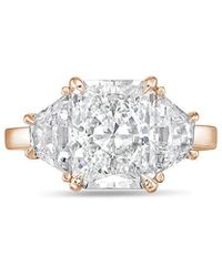 Diana M. Jewels - 18K Rose 11.00 Ct. Tw. Lab-Grown Diamond Ring - Lyst