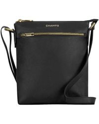 CHAMPS - Gala Leather Crossbody - Lyst