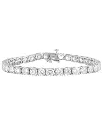 Lab Grown Diamonds - 14K 20.40 Ct. Tw. Lab-Grown Diamond Tennis Bracelet - Lyst