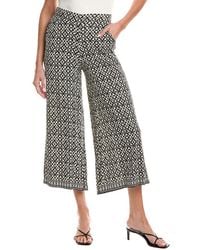 Max Studio - Pull-On Crop Wide Leg Pant - Lyst