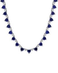 Rina Limor - 17.44 Ct. Tw. Lab-Grown Sapphire Necklace - Lyst