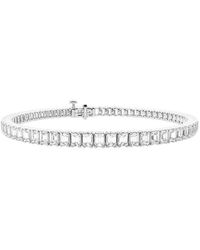 Lab Grown Diamonds - 14K 7.00 Ct. Tw. Lab Grown Diamond Tennis Bracelet - Lyst
