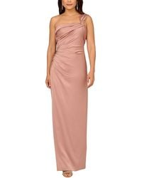 Aidan Mattox - Solid Maxi Dress - Lyst