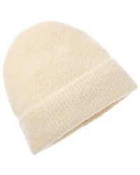 Amicale Cashmere - Boucle Cashmere-Blend Hat - Lyst