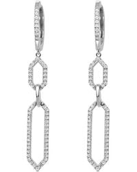 Sabrina Designs - 14K 0.43 Ct. Tw. Diamond Link Drop Earrings - Lyst