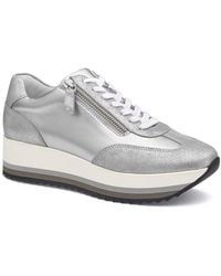 Johnston & Murphy - Gracie Leather & Suede Sneaker - Lyst