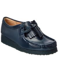 Clarks - Wallabee Leather Moccasin - Lyst