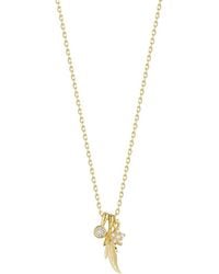 Glaze Jewelry - 14K Plated Cz Necklace - Lyst