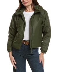 HUNTER - Leah Coated Cropped Rain Jacket - Lyst