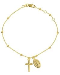 HAWLEY ST - 14K Religious Bracelet - Lyst