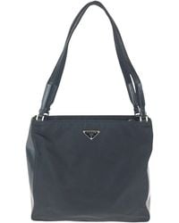 Prada - Tessuto Nylon & Leather Tote (Authentic Pre-Loved) - Lyst