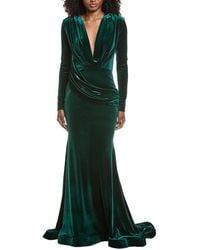 Issue New York - Velvet High-Low Gown - Lyst