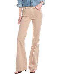 7 For All Mankind - Dojo Sandcastle Flare Leg Trouser - Lyst