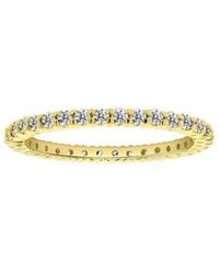 LEVARON - 14K 0.50 Ct. Tw. Diamond Stackable Ring - Lyst