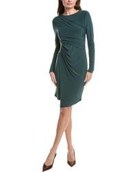 Vince Camuto - Ruched Midi Dress - Lyst