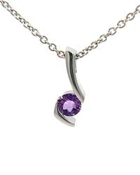 Gemstones - 2.00 Ct. Tw. Amethyst Necklace - Lyst