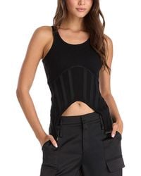 The Noli Shop - Kiara Garter Tank - Lyst