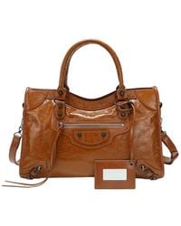 Tiffany & Fred Paris - Distressed Leather Satchel - Lyst