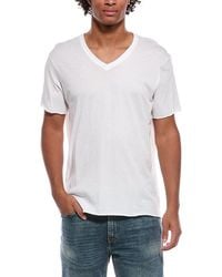 ATM - Vintage Jersey V-Neck Shirt - Lyst