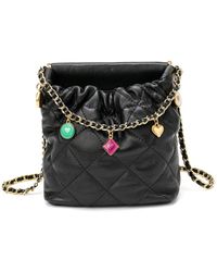 Tiffany & Fred - Paris Quilted Leather Crossbody - Lyst