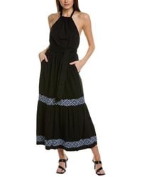 Boden - Embroidered Jersey Maxi Dress - Lyst