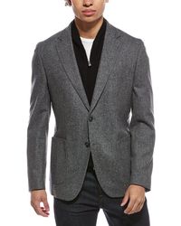 BOSS - Hutson Wool-Blend Blazer - Lyst
