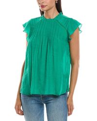 Nanette Lepore - Ruffle Sleeve Blouse - Lyst