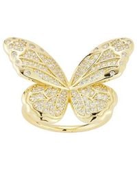 Sphera Milano - 14K Plated Cz Ring - Lyst