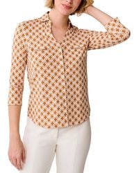 J.McLaughlin - Brynn Linen-Blend Top - Lyst