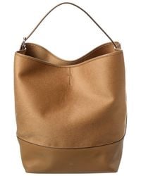TOTEME - Wool & Leather Tote - Lyst