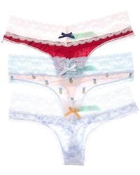 Honeydew Intimates - Set Of 3 Ahna Thong - Lyst