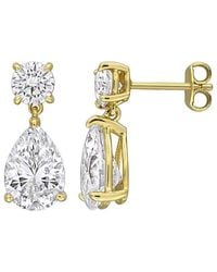 Rina Limor - 4.90 Ct. Tw. Created Moissanite Dangle Earrings - Lyst