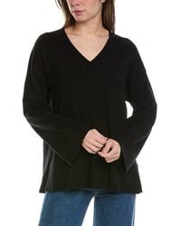 Max Studio - V-neck Boxy Pocket Sweater - Lyst